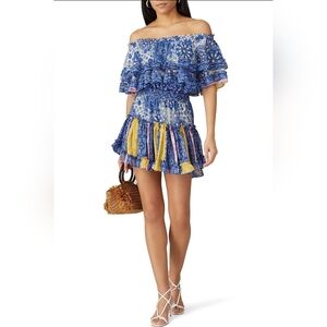 MISA Mini Off Shoulder Dress